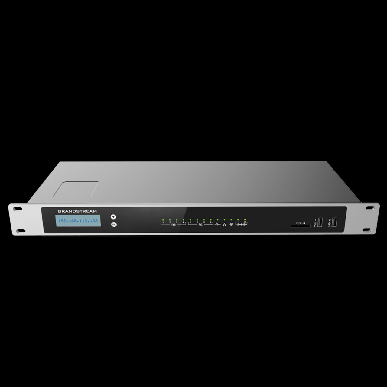 Grandstream UCM6304 IP PBX Supporting 4x FXO, 4x FXS Ports, 1000 Users, Supports Full-Band Opus Voice Codec, H.264/H.263/ H.263+/H.265/VP8 Video Code Grandstream UCM6304 IP PBX Supporting 4x FXO, 4x FXS Ports, 1000 Users, Supports Full-Band Opus Voice Codec, H.264/H.263/ H.263+/H.265/VP8 Video Code